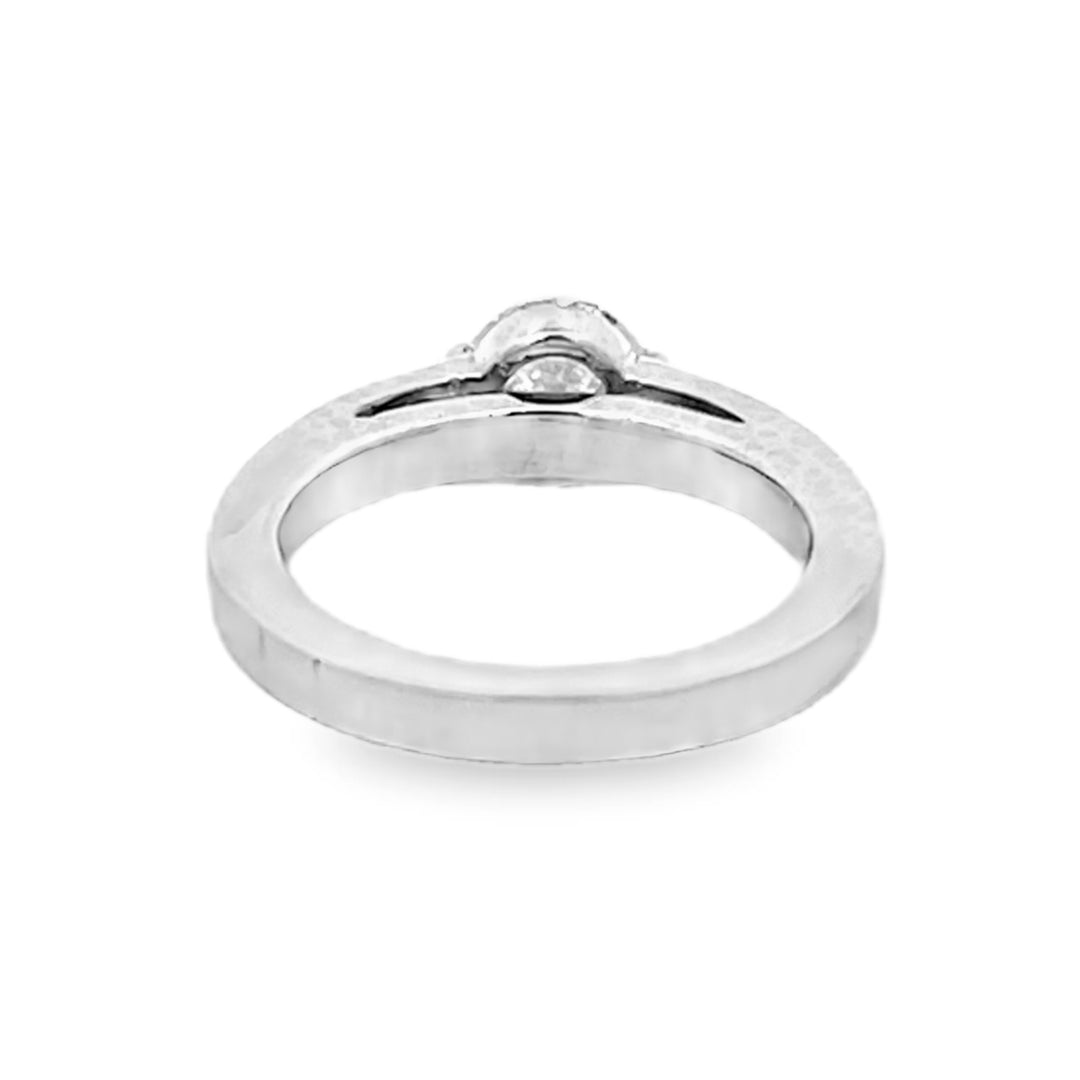 Platinum Solitaire Round Diamond Engagement Ring 1.00ctw