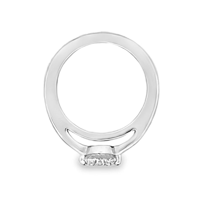 Platinum Solitaire Round Diamond Engagement Ring 1.00ctw