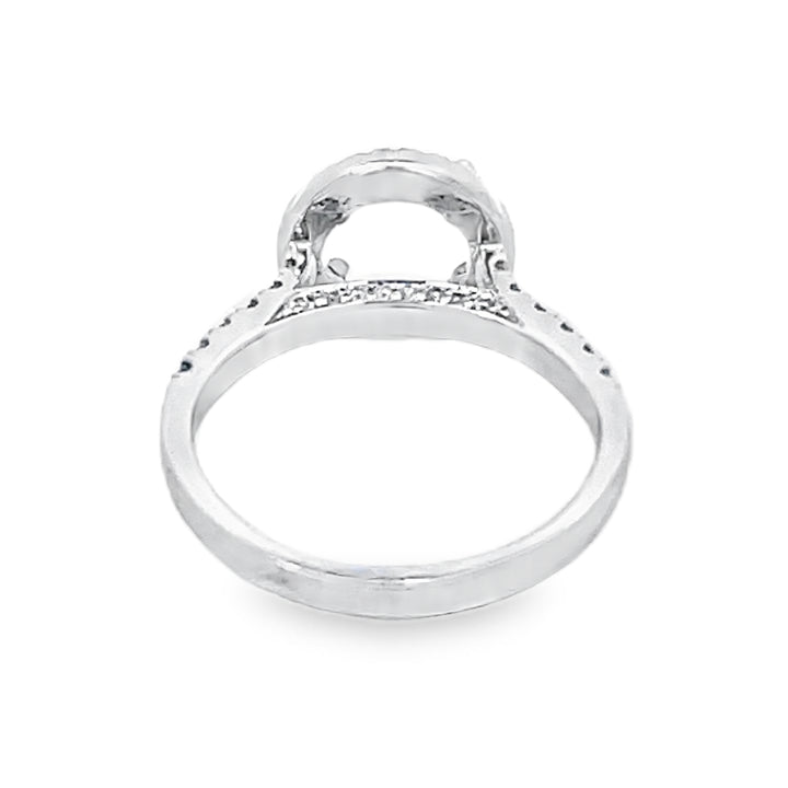 White Gold Diamond Semi Mounting 0.55 Carat