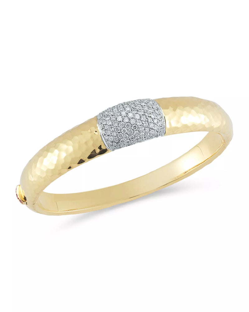 Martellato 18K Yellow Gold Diamond Bracelet