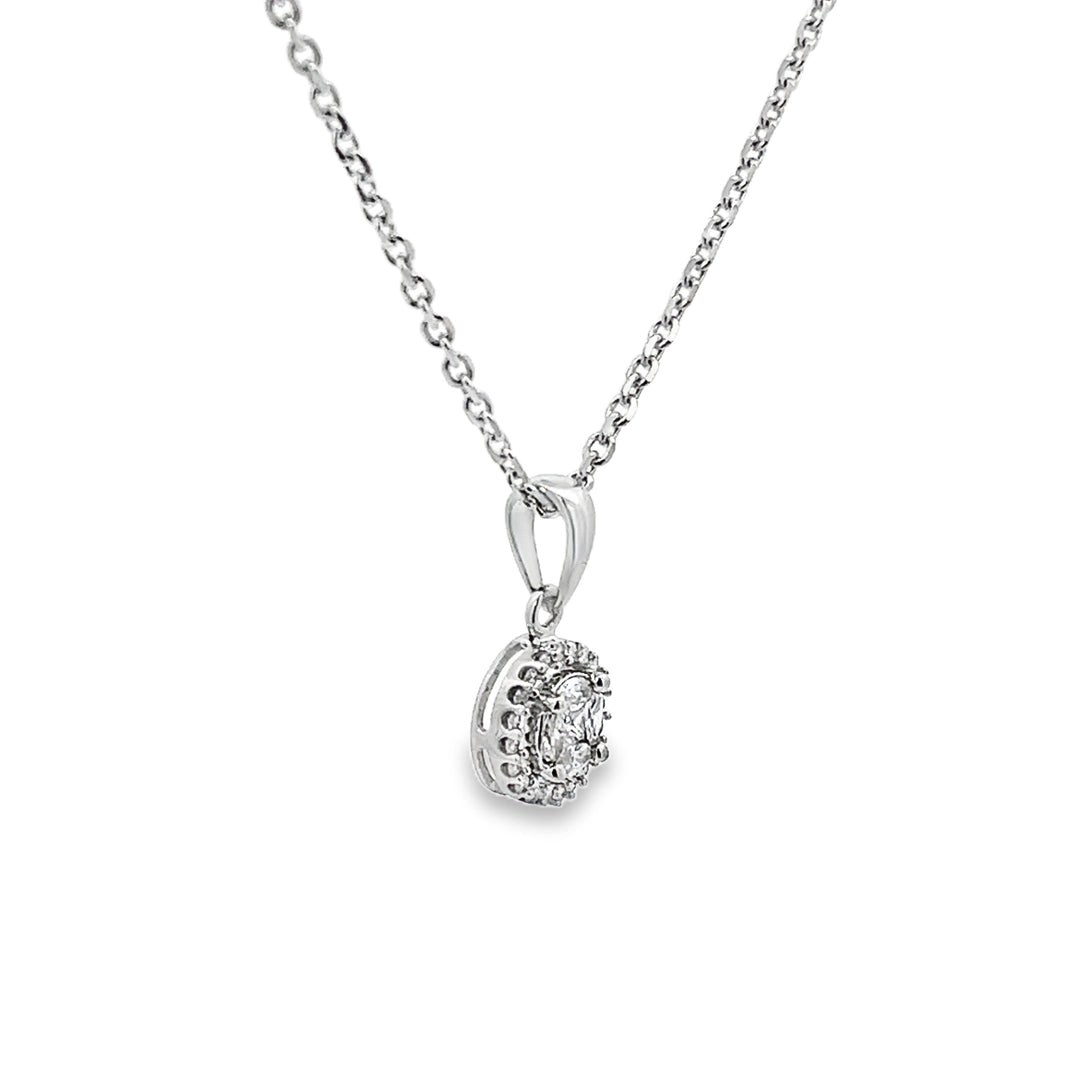 Diamond Cluster Pendant