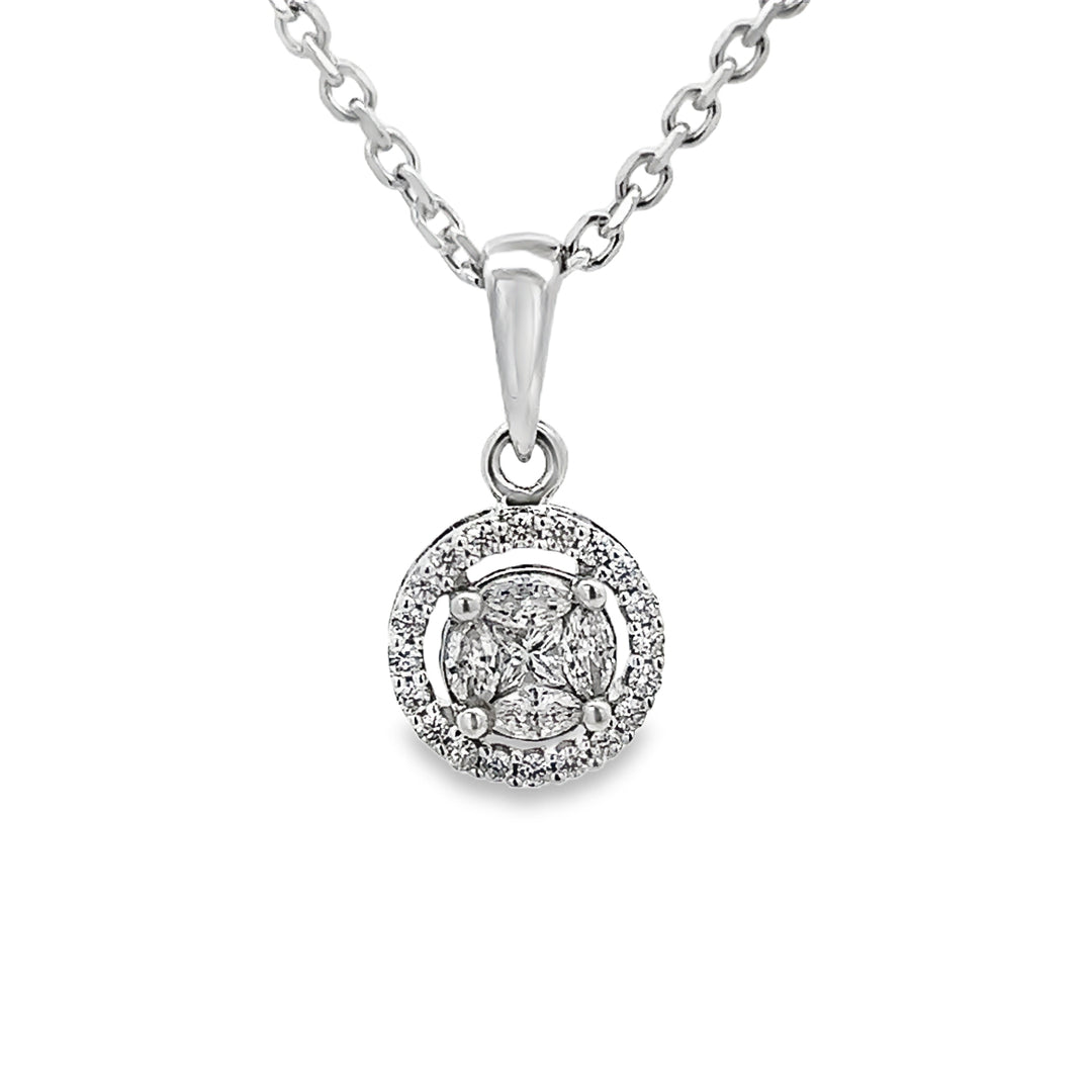 Diamond Cluster Pendant
