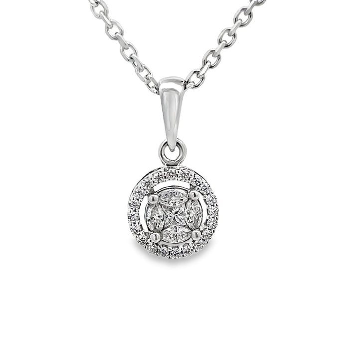 Diamond Cluster Pendant