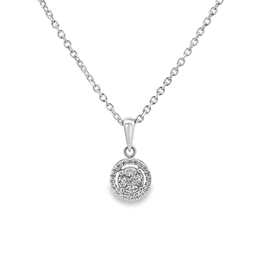 Diamond Cluster Pendant