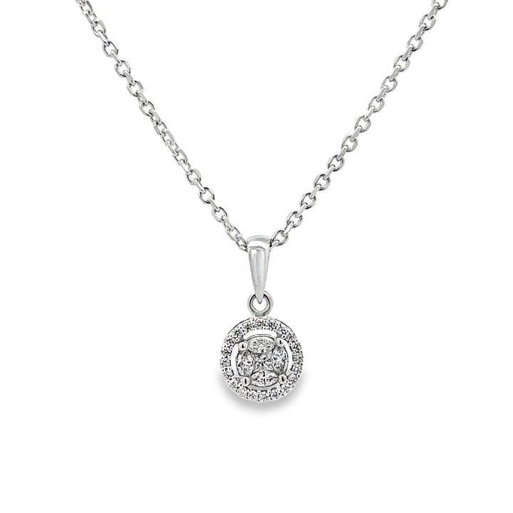 Diamond Cluster Pendant