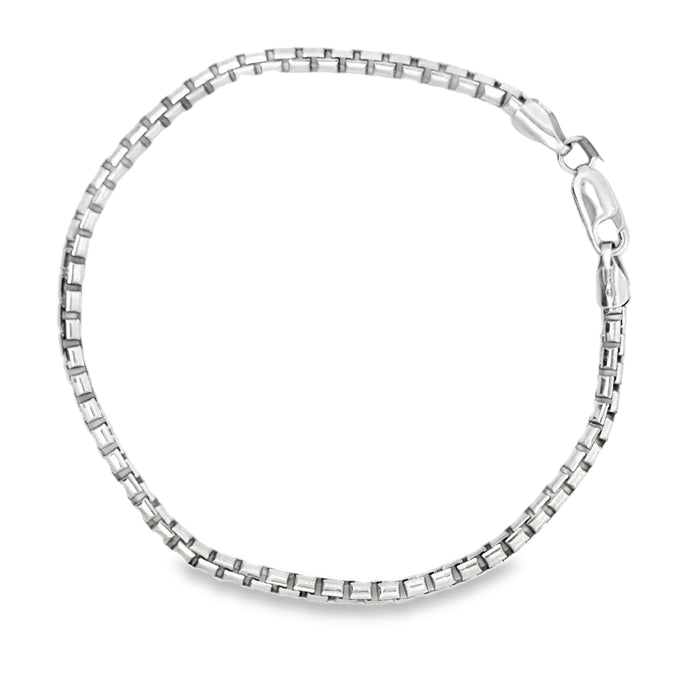 10k Gold 3mm Box Chain Bracelet