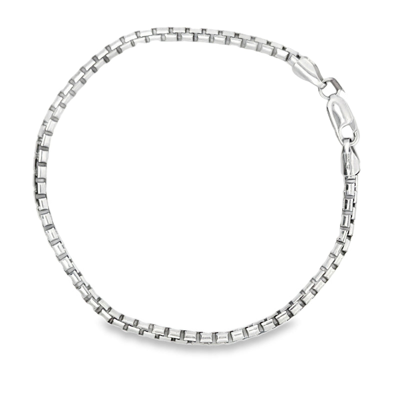 10k Gold 3mm Box Chain Bracelet