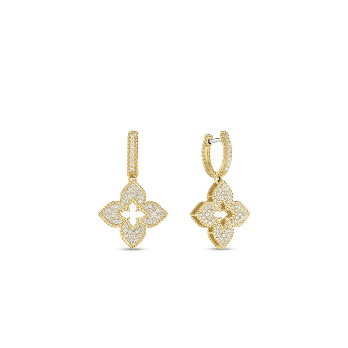 Venetian Princess 18K Yellow Gold Diamond Earrings