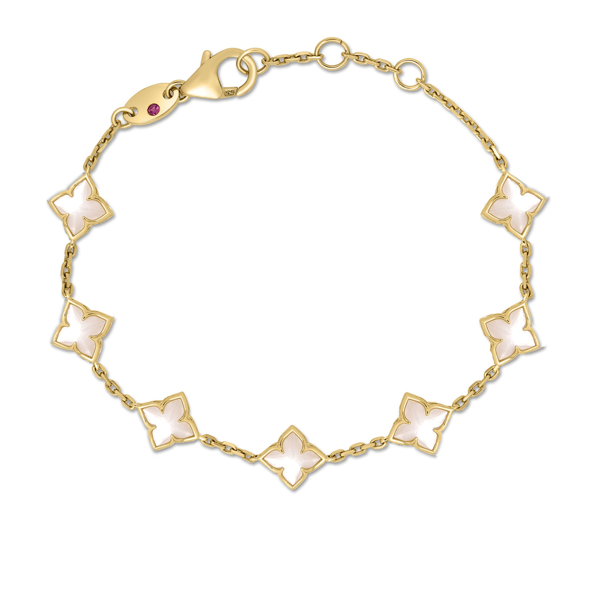 Venetian Princess 18K Yellow Gold Mother of Pearl Bracelet