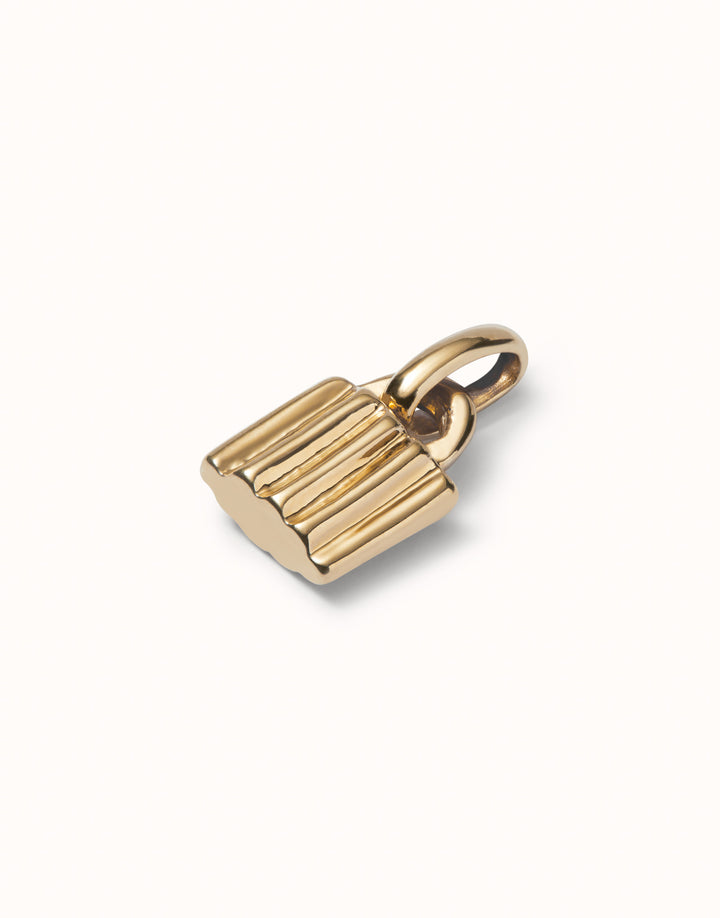 Padlock Initial Charms