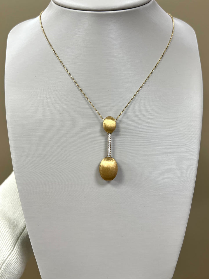 Nanis Diamond Drop Necklace