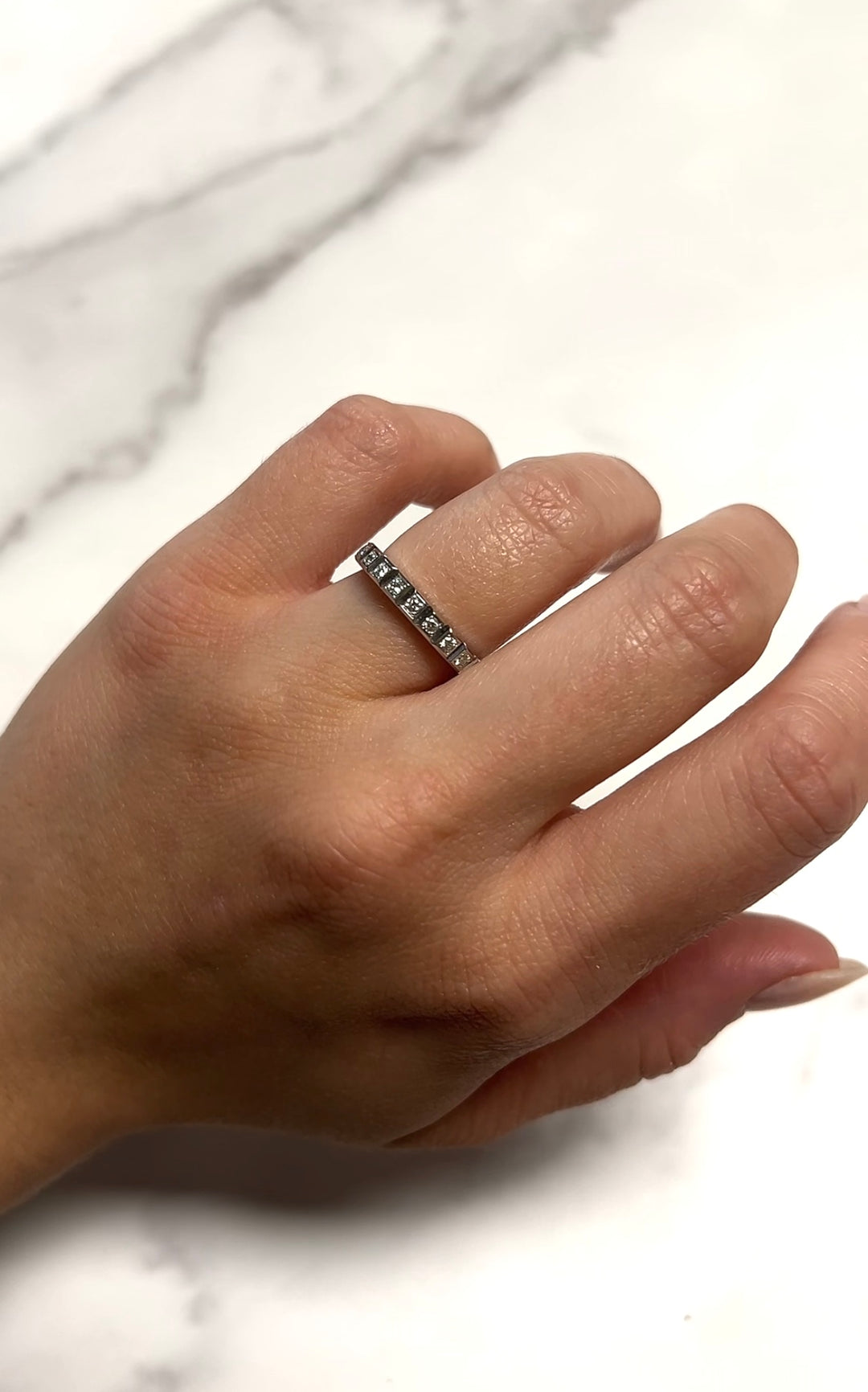 White Gold .44 Diamond Band