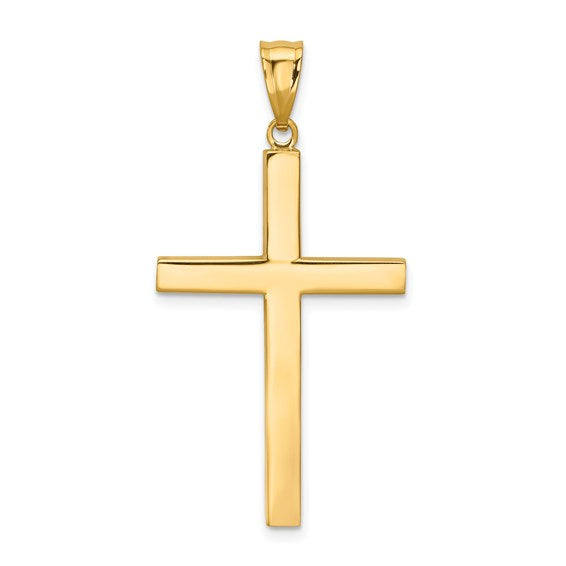 14K Gold Latin Cross Pendant
