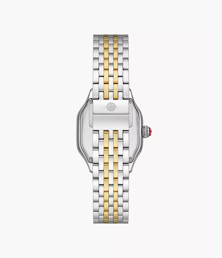 Michele Meggie Diamond Watch 29MM - Two-Tone 18K Gold-Plated
