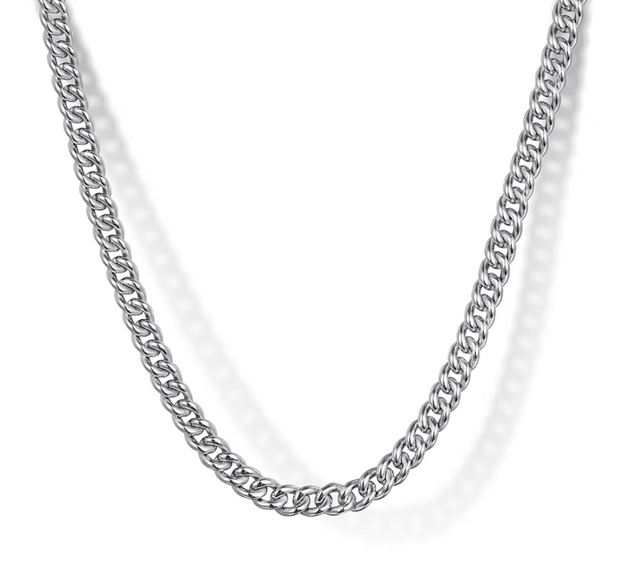 Sterling Silver Cuban Link Chain