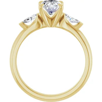 The Victoria - Oval Engagement Ring