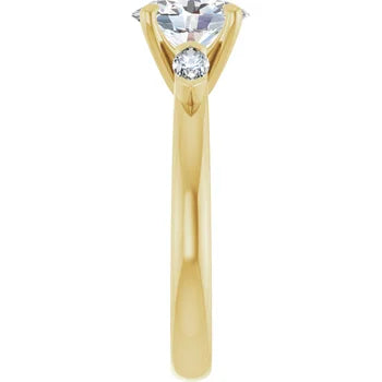 The Victoria - Oval Engagement Ring