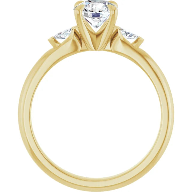 The Victoria - Round Engagement Ring