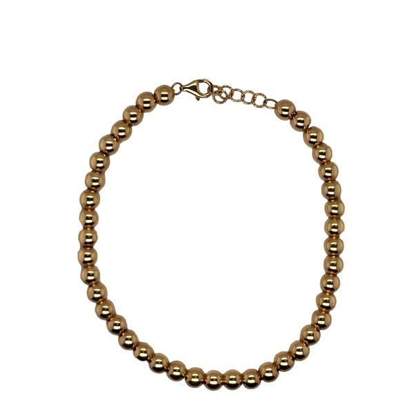 Gold Bead Bracelet