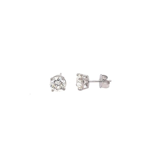 14KT WG 1.50CTW Diamond Stud Earrings