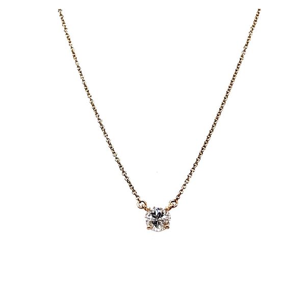 Diamond Solitaire Necklace