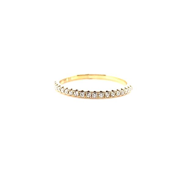 Ladies Straight Diamond Band