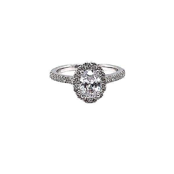 Diamond Semi-Mount Engagement Ring