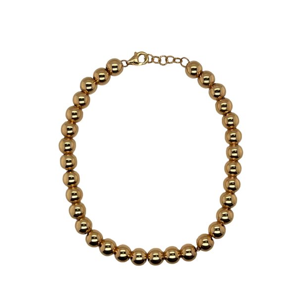 Gold Bead Bracelet