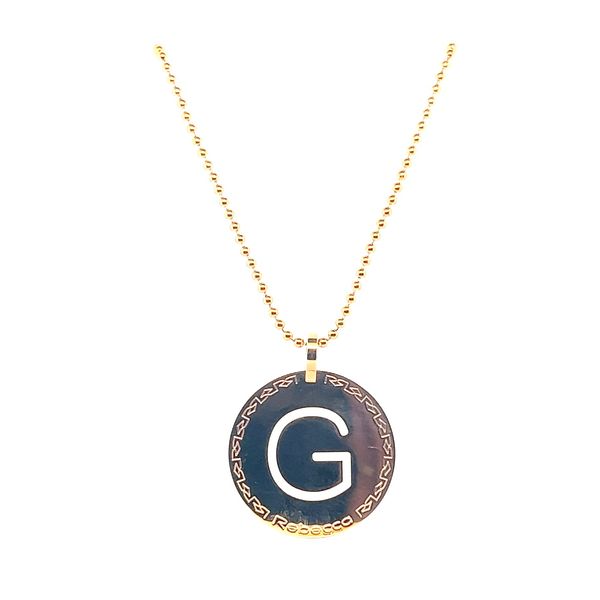 Necklace W/ 'G' Initial