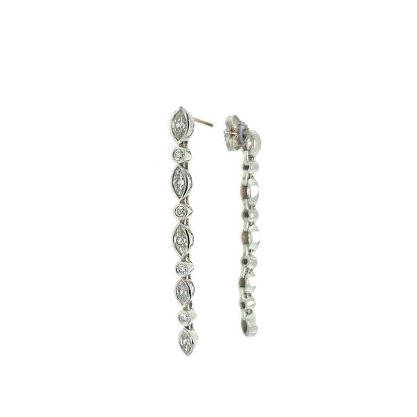 Marquise Diamond 4.00ct Drop Earring