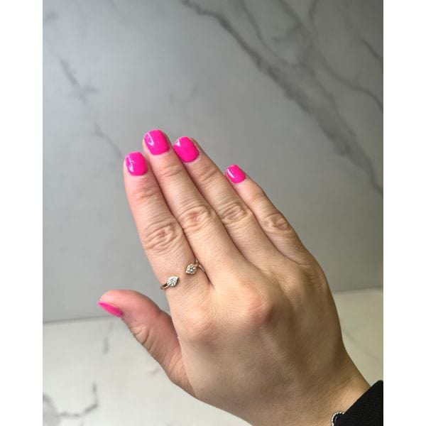 Half Open Diamond Ring
