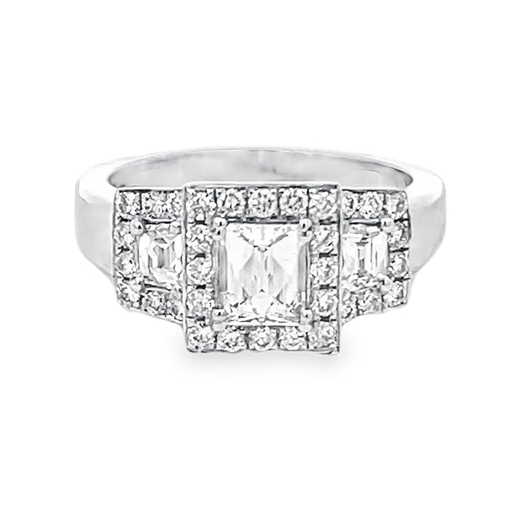 White Gold 1.45 Carat Tycoon Ring