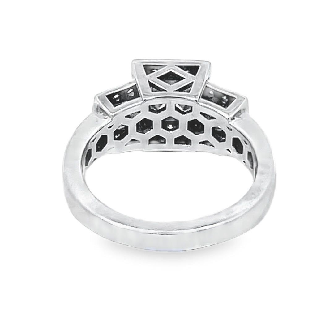 White Gold 1.45 Carat Tycoon Ring