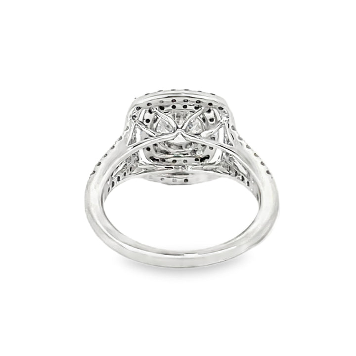 White Gold 1.70ct Round Engagement Ring