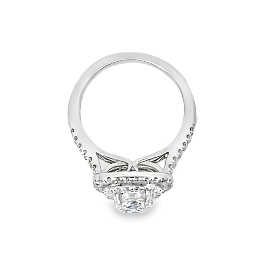 White Gold 1.70ct Round Engagement Ring