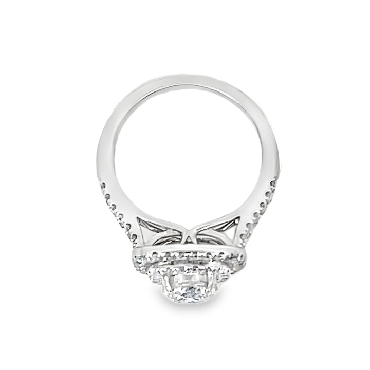 White Gold 1.70ct Round Engagement Ring