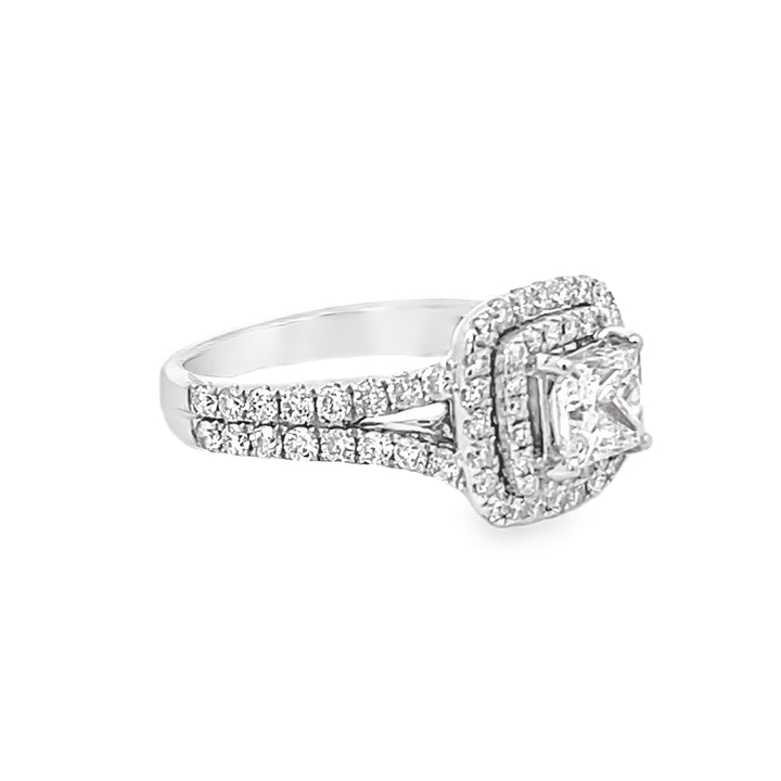 White Gold 0.96 Cart Semi Mounting