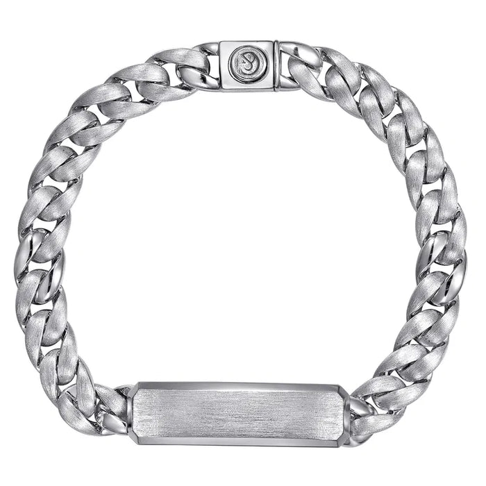 925 Sterling Silver Men's Solid 10mm Cuban Link Chain Bracelet