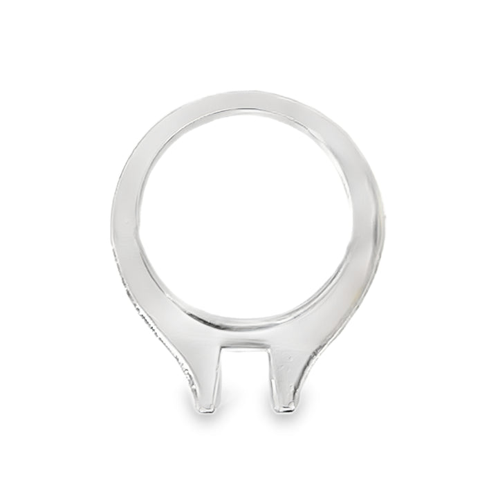 14k White Gold 1.12ct Diamond Semi Mounting Ring