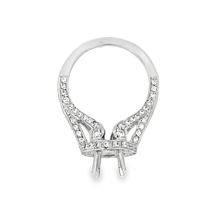 Diamond Semi-Mount Engagement Ring