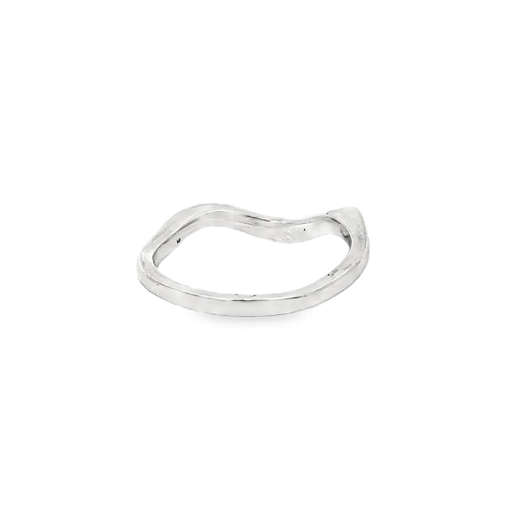 14K Two Tone 0.09ct Diamond Semi Mounting Set