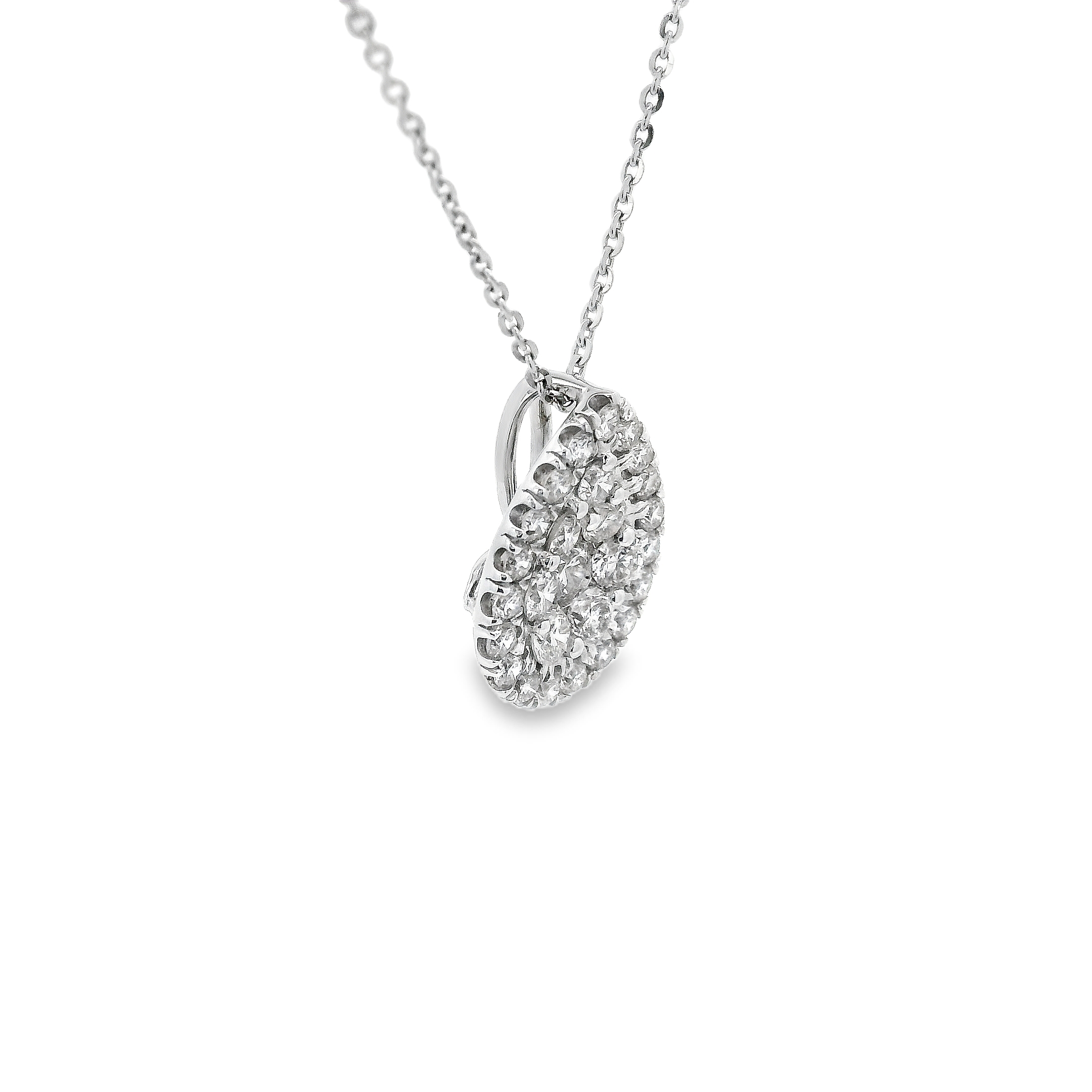 Diamond Pear Style Pendant