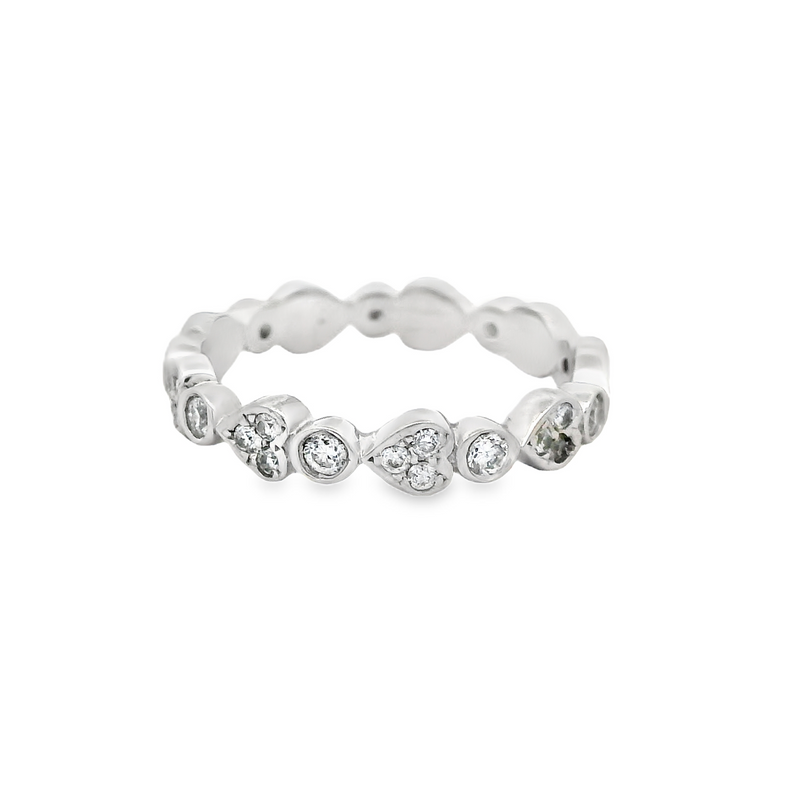 Diamond Heart Band