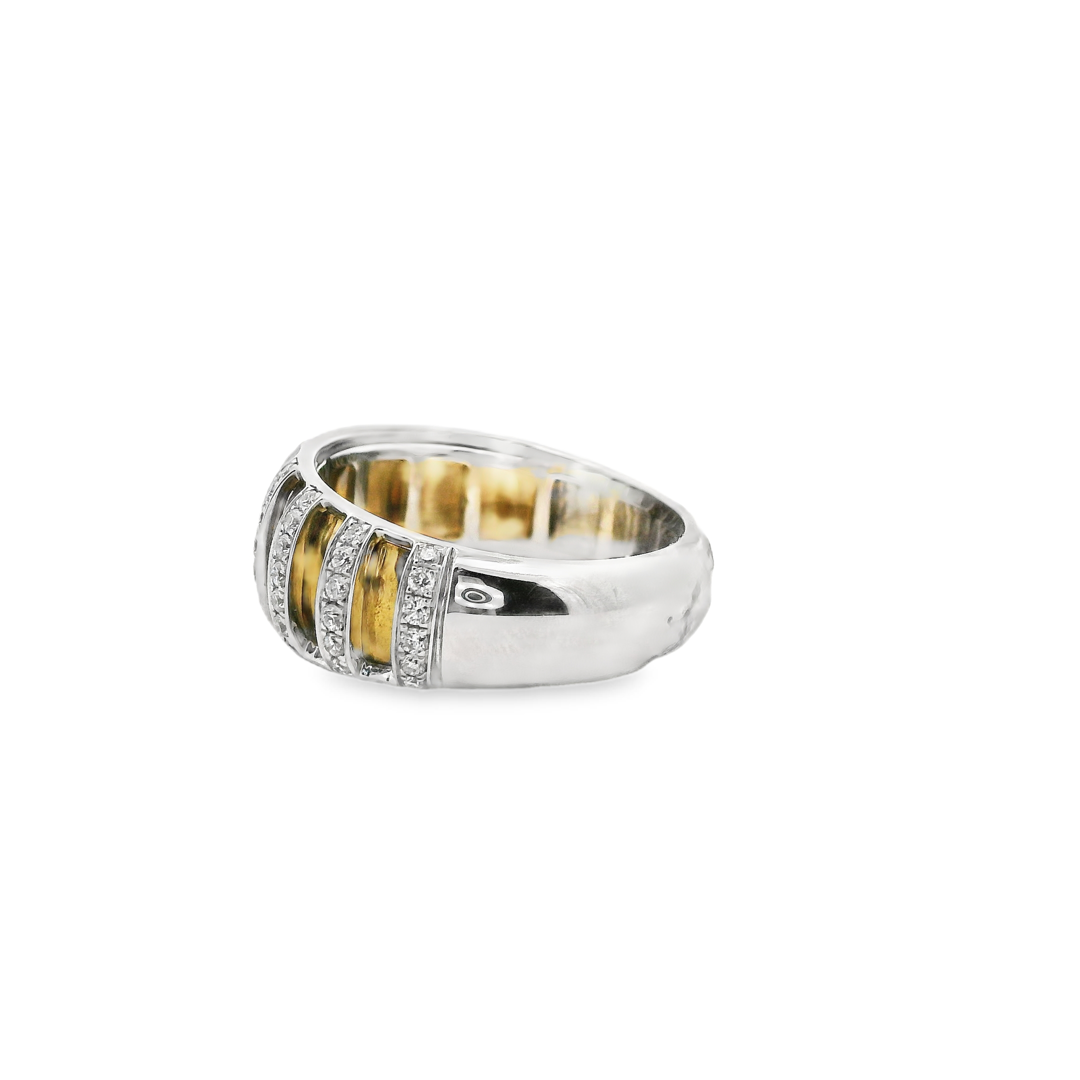 Two-Tone Diamond Fashion Ring