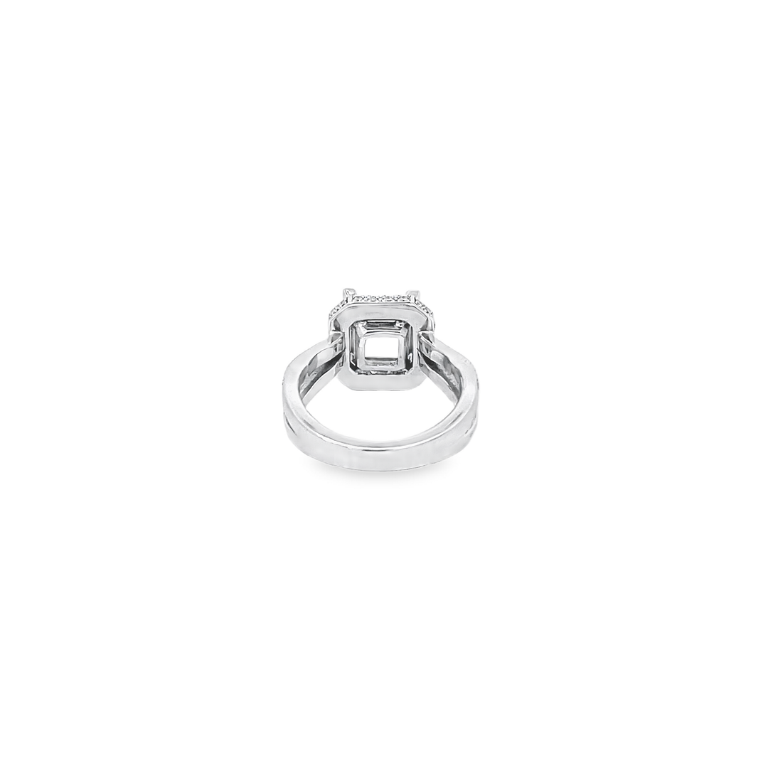White Gold 0.75 Carat Semi Mounting