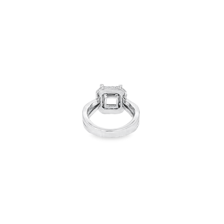 White Gold 0.75 Carat Semi Mounting