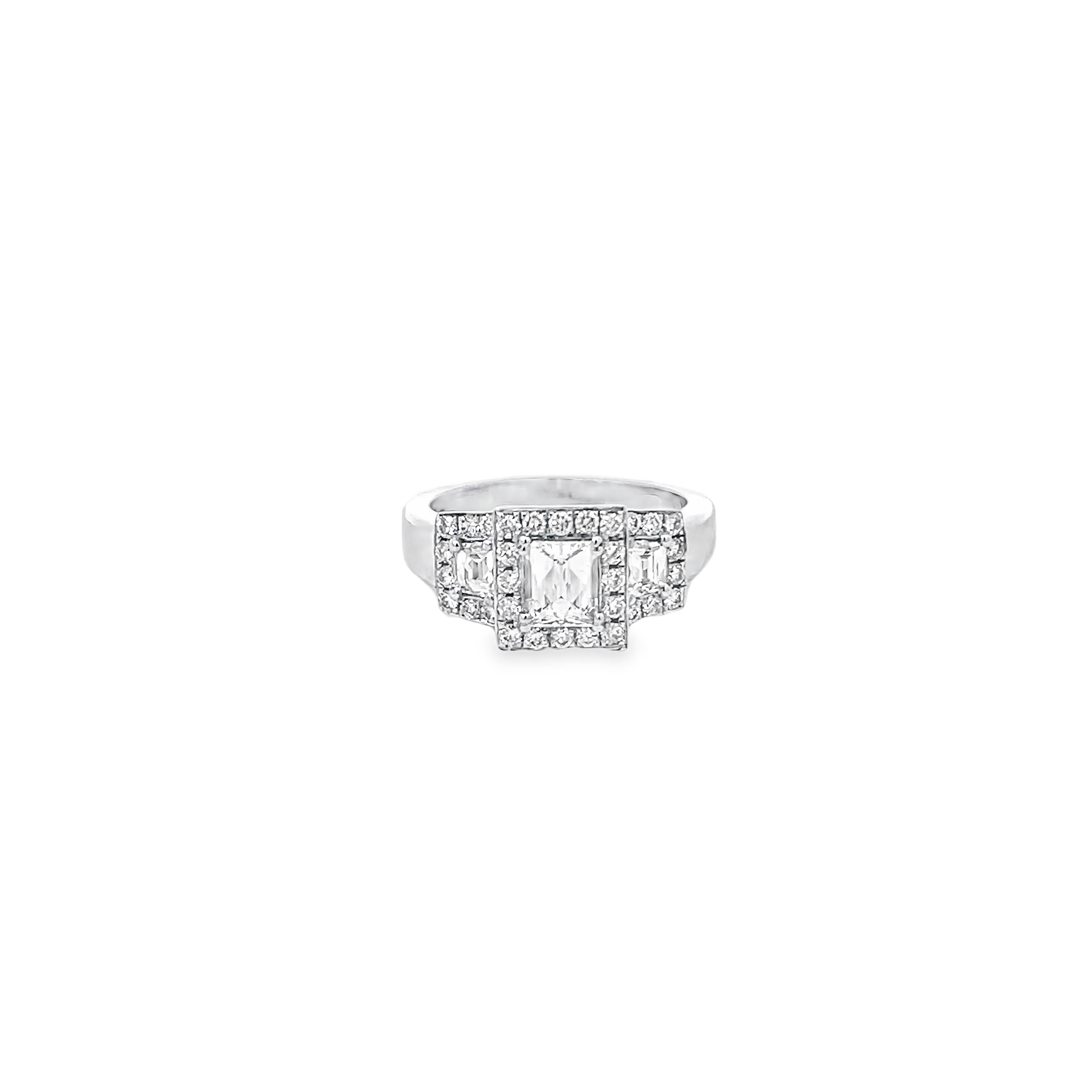 White Gold 1.45 Carat Tycoon Ring