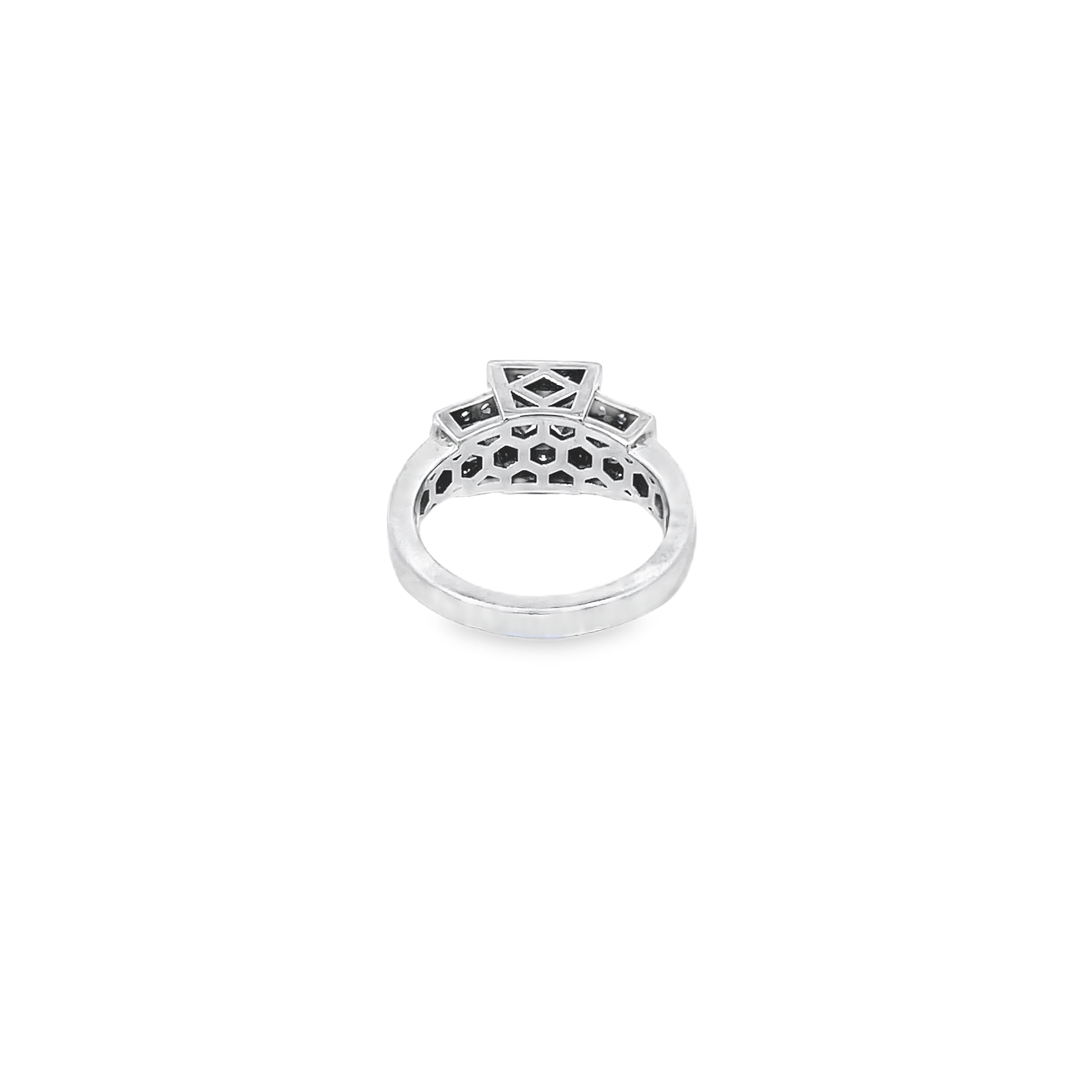 White Gold 1.45 Carat Tycoon Ring