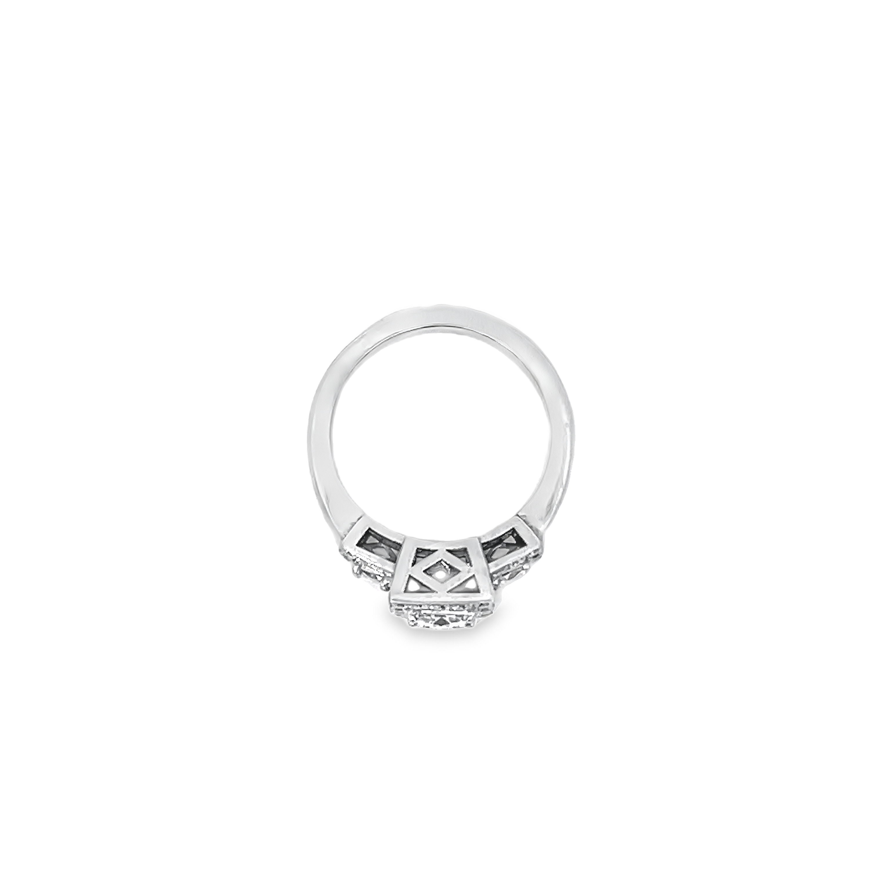 White Gold 1.45 Carat Tycoon Ring