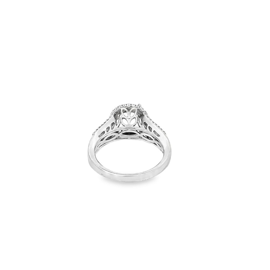 White Gold Diamond Semi Mount 1.15 Carat
